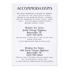 Hydrangea Destination Wedding Accommodations Cards Hotel Card Wedding Accommodations Accommodations Card