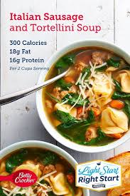 Italian Sausage And Tortellini Soup Recipe In 2020 Italian Sausage Jamaican Recipes Recipes