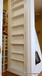 The Recessed Shelves Built Between Studs On A Pantry Wall Is The Best Kind Of Storage For Canned Goods And Recessed Shelves Closet Room Organizer Pantry Wall