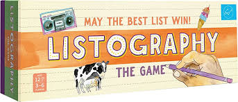 Amazon.com: Listography: The Game: May The Best List Win! (Board Games,  Games for Adults, Adult Board Games) : Nola, Lisa, Forrest-Pruzan Creative:  Everything Else
