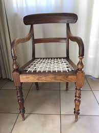 Riempie Chair In Yellow Wood And Stinkwood Antique Cape Dutch Furniture Yellow Dining Chairs Leather Chaise Lounge Chair Dutch Chair
