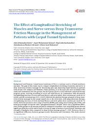 Fast streaming college deep pink massage for most videos and daily updates. Pdf The Effect Of Longitudinal Stretching Of Muscles And Nerve Versus Deep Transverse Friction Massage In The Management Of Patients With Carpal Tunnel Syndrome