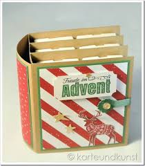 Adventskalenderbuch Mit Anleitung Adventkalender Adventskalender Buch Kalender Basteln