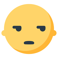 A very unamused face, with a distinct unhappy mouth and eyes glancing to the side. Unamused Face Emoji Clipart Free Download Transparent Png Creazilla
