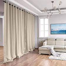 Check spelling or type a new query. Amazon Com Twopages Hanging Rod Curtain Room Divider Kit Small A For Spaces 8ft Tall X 4ft 7ft Wide Beige Grommet Curtains 1 Panel Curtain 108 In W By 96 In
