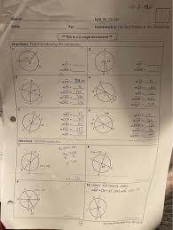 Download homework 4 answer key. 10 2 Hw Name Unit 10 Circles Date Per Homework 2 Chegg Com
