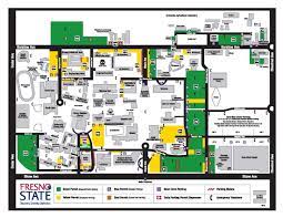 Fresno State Map Fresno State Campus Map State Map