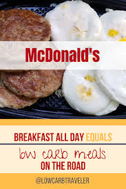 My Favorite Low Carb Mcdonald S Breakfast Low Carb Mcdonalds Low Carb Recipes Mcdonalds Breakfast