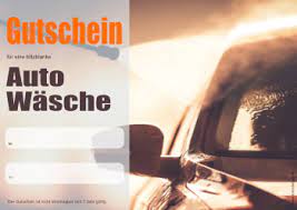 Auto waschen gutscheinvorlagen en & verschenken. Erlebnisgutschein Auto Wasche Pdf Vorlage Zum Ausdrucken