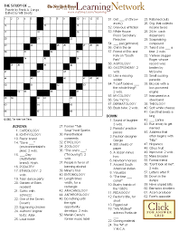 The Learning Network Las Vegas Trip Learning Crossword Puzzles