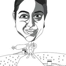 Jonny Boy of the Arts Caricatures