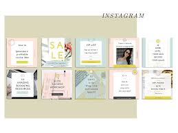 Canva Infopreneur Kit Media Kit Pinterest Templates Social Media