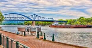 Cass Street Bridge From Riverside Park La Crosse Wi Riverside Park La Crosse Wisconsin Scenery