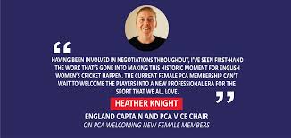 Works one way tbh，imagine if root answered that question(women) saying: Heather Knight England Captain And Pca Vice Chair On Pca Welcoming New Female Members Cricexec
