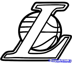 Los angeles lakers logo coloring page from nba category. Pin On 2016 Graduation