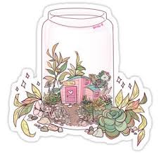 Re Tail Terrarium Sticker Sticker By Days E In 2020 Animal Crossing Fan Art Animal Crossing Animal Drawings