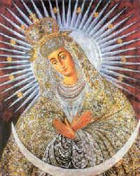 Resultado de imagen de imagen virgen de la virgen divina misericordia