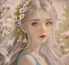 Isn't she beauty? I used colored pencils and printed