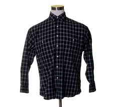 Black And White Square Pattern Shirt Christian Dior Black White Square Plaid Cotton Button Dress Shirt 46 L Christiandior Buttonfront With Images Casual Shirts For Men Casual Shirts