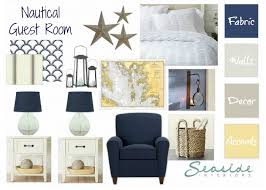 Seaside Interiors Nautical Decor Bedroom Guest Room Yellow Room