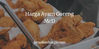 Rasanya yang lezat menjadikan makanan tersebut bisa dimakan dalam segala suasana, baik untuk sarapan, makan siang ataupun makan malam. Harga Ayam Goreng Mcd Malaysia Spicy Original