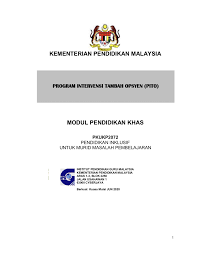 Di malaysia, semua institut pendidikan guru kampus (ipgk) ini dikelolakan oleh institut pendidikan guru malaysia kementerian pelajaran malaysia (ipgm kpm) yang bertempat di cyberjaya. Modul Pendidikan Khas Pkukp2072 Pendidikan Inklusif Untuk Murid Masalah Pembelajaran Asiah Radzi Flip Pdf Anyflip