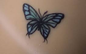 110 Small Butterfly Tattoos With Images Blue Butterfly Tattoo Small Butterfly Tattoo Butterfly Tattoos For Women