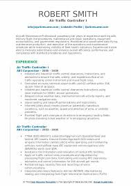 Air Traffic Controller Resume Samples Qwikresume