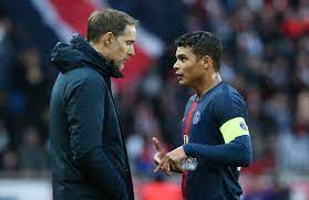 Thiago silva of chelsea celebrates with teammate ben on the again of the home enchancment proven by chelsea since tuchel's appointment, and now the. Thiago Silva S Chelsea Transfer Hits Rocks With Psg Boss Tuchel And Chief Leonardo Split Over Offering Captain New Deal