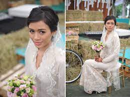 Malay Bride Singapore Alia Bastaman Kuala Lumpur Rustic Vintage Wedding Bridal Outfits Wedding Shots