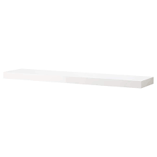 This 300mm pull out base unit with white gloss shelved shelves will give you even more easily. Lack White High Gloss Wall Shelf 110x26 Cm Ikea