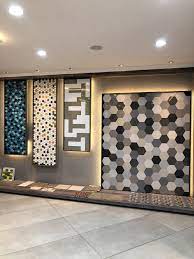 Mosaic Motif Pattern Wall Tiles Wall Showroom Tile Showroom Patterned Wall Tiles Tiles Showroom