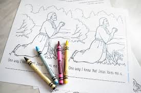 Before the earth was made, we all lived in heaven with our heavenly parents and our older brother, jesus. Gethsemane Jesus Loves Me Drawings Primary Singing