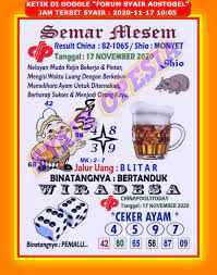 1 New Message Kode Syair Sydney 17 November 2020 Forum Syair Togel Hongkong Singapura Sydney