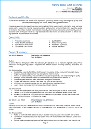 Best cover letter for chef de partie. Chef De Partie Cv Example Guide Get Hired
