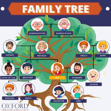 🌳 A family tree is a chart that shows all the people in a family over many  generations and their relationship to one another. 📊 A tree structure or a  tree diagram