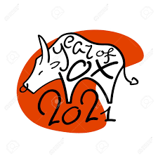 The chinese new year 2021 or the spring festival (lunar new year) is celebrated on friday, february 12 , according to the traditional chinese calendar. 2021 Year Of Ox Vector Symbol On White Background 2021 Lunar Royalty Free Cliparts Vectors And Stock Illustration Image 146821314