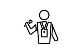 Download Reporter Journalist Icon Vector Graphic By Hoeda80 Creative Fabrica SVG Cut Files