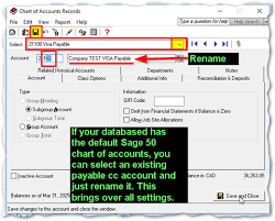 How To Set Up Credit Cards For Payments To Vendors In Sage