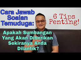 Soalan lazim temuduga spa : Cara Jawab Soalan Apakah Sumbangan Yang Akan Diberikan Sekiranya Anda Dilantik Ke Jawatan Tersebut Youtube