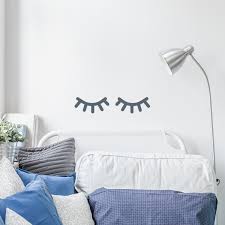 Check spelling or type a new query. Walplus Grey Sleepy Eyes Cute Eyelashes Wall Sticker Nursery Decor Overstock 31939612