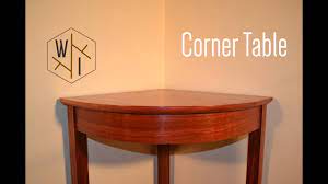 National swift series corner table amber laminated finish adding finesse & style to any space will be easy with swift's versatile end table by national key features: Corner Table Youtube