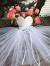 Simple Bridal Shower Dessert Table