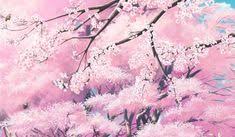 Perfect for apartments, dorms, and more. Desktop Wallpaper Aesthetic Anime Cherry Blossom Desktop Wallpaper