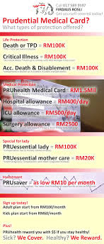 When it comes to travel insurance in malaysia, insurance providers and companies are all about customizing plans to suit your needs. Get Prudential Malaysia Medical Card Today As Low Rm100 Per Month Prudential Malaysia Insurance Blog