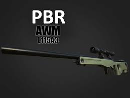 British l115a3 arctic warfare super magnum.338 lapua. Awm L115a3 3d Weapons Unity Asset Store