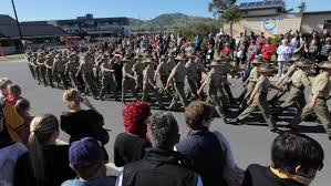 Anzac day was first commemorated at the australian war memorial in 1942, but, due to government orders preventing large public gatherings in case of japanese air attack, it was a small affair and was neither a march nor a memorial service. Wodonga S Anzac Day March Will Travel On An Alternative Route Because Of Its Traditional Avenue Along High Street Being Shut For Roadwork The Border Mail Wodonga Vic