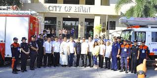 Bfp Bcdrrmo Received Two New Fire Trucks Biñan City