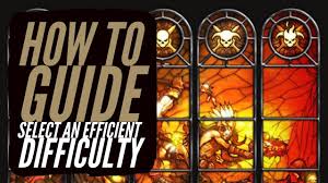 Diablo 3 How To Select An Efficient Difficulty