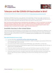 Getting a flu shot can be your first defense against catching seasonal flu. Covid Vaccine Information Telecare